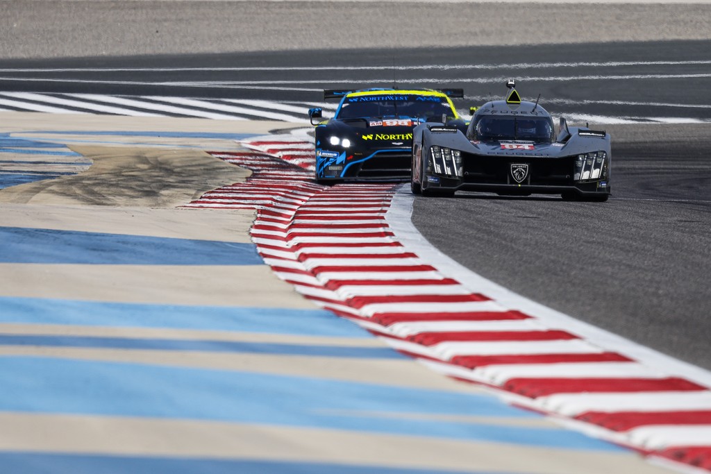En næsten ubeskrivelig oplevelse at sidde i én af de ypperste racerbiler - ikke desto mindre klarede Malthe det til topkarakter
(Foto: Peugeot Sport / DPPI)